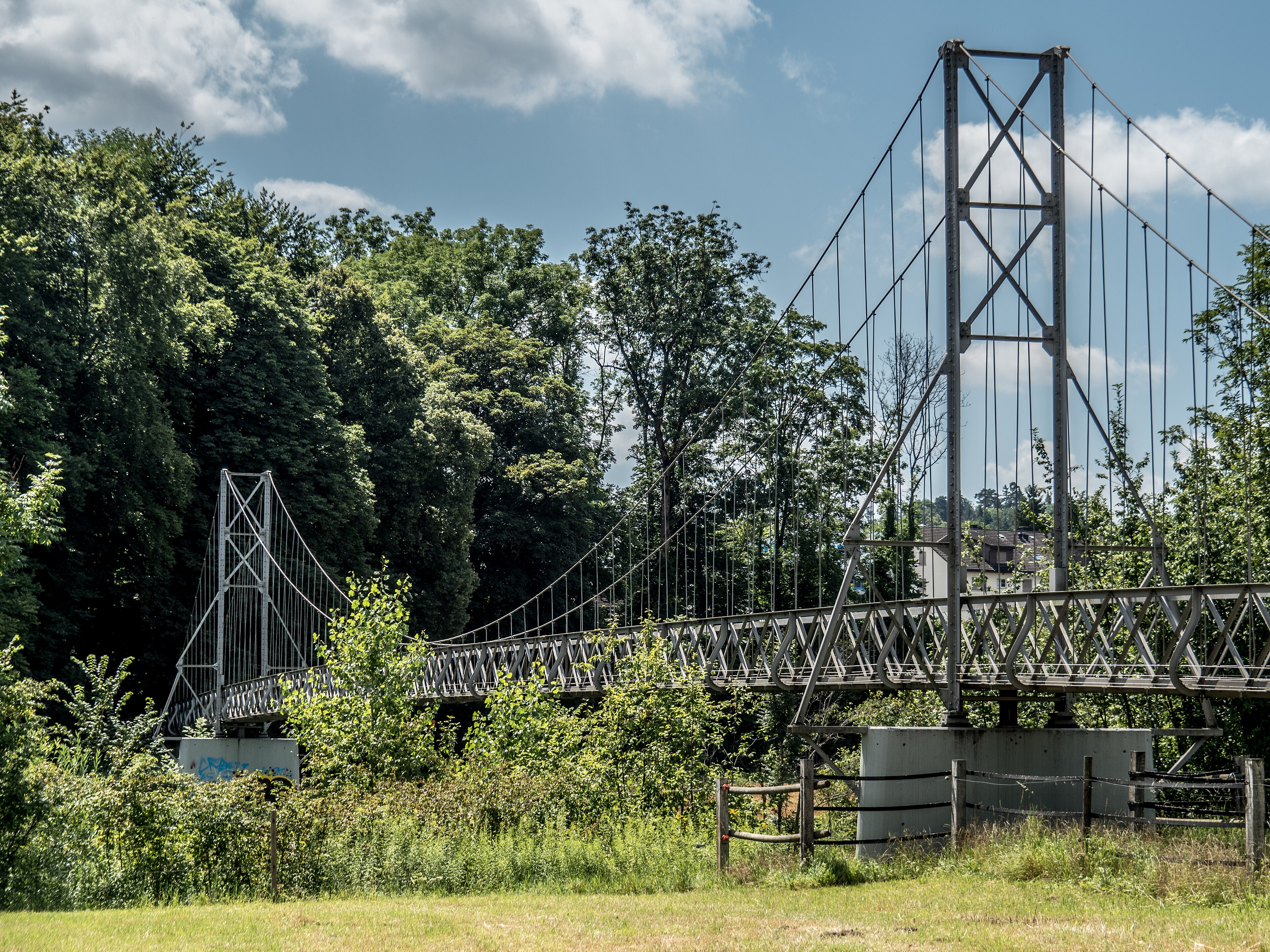 Ganggelisteg (Hängebrücke über die Thur)
